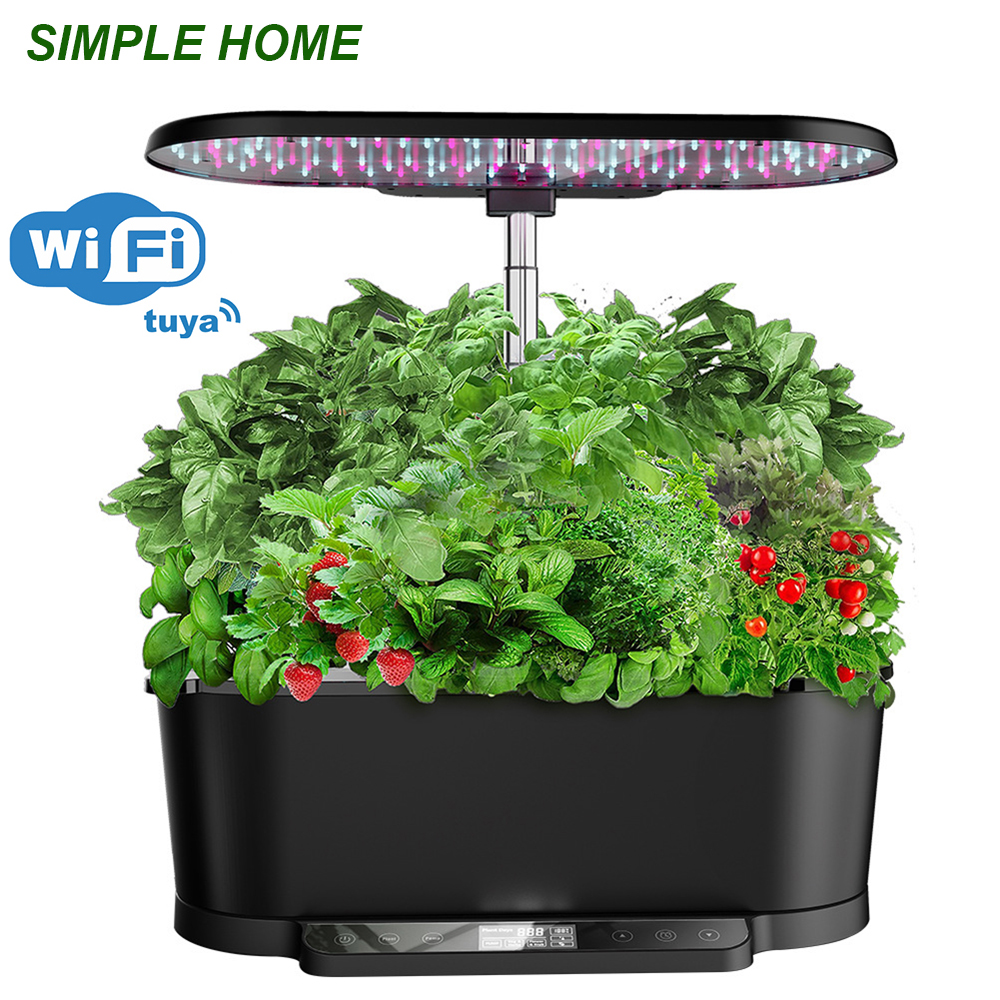 Indoor Herb Garden Kit - Home Garden, Hydroponic Growing System, with