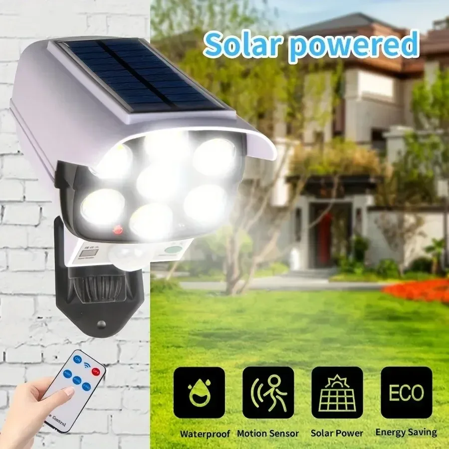 Smart Garden Light Camera - Outdoor Motion Sensor Solar Lights 77