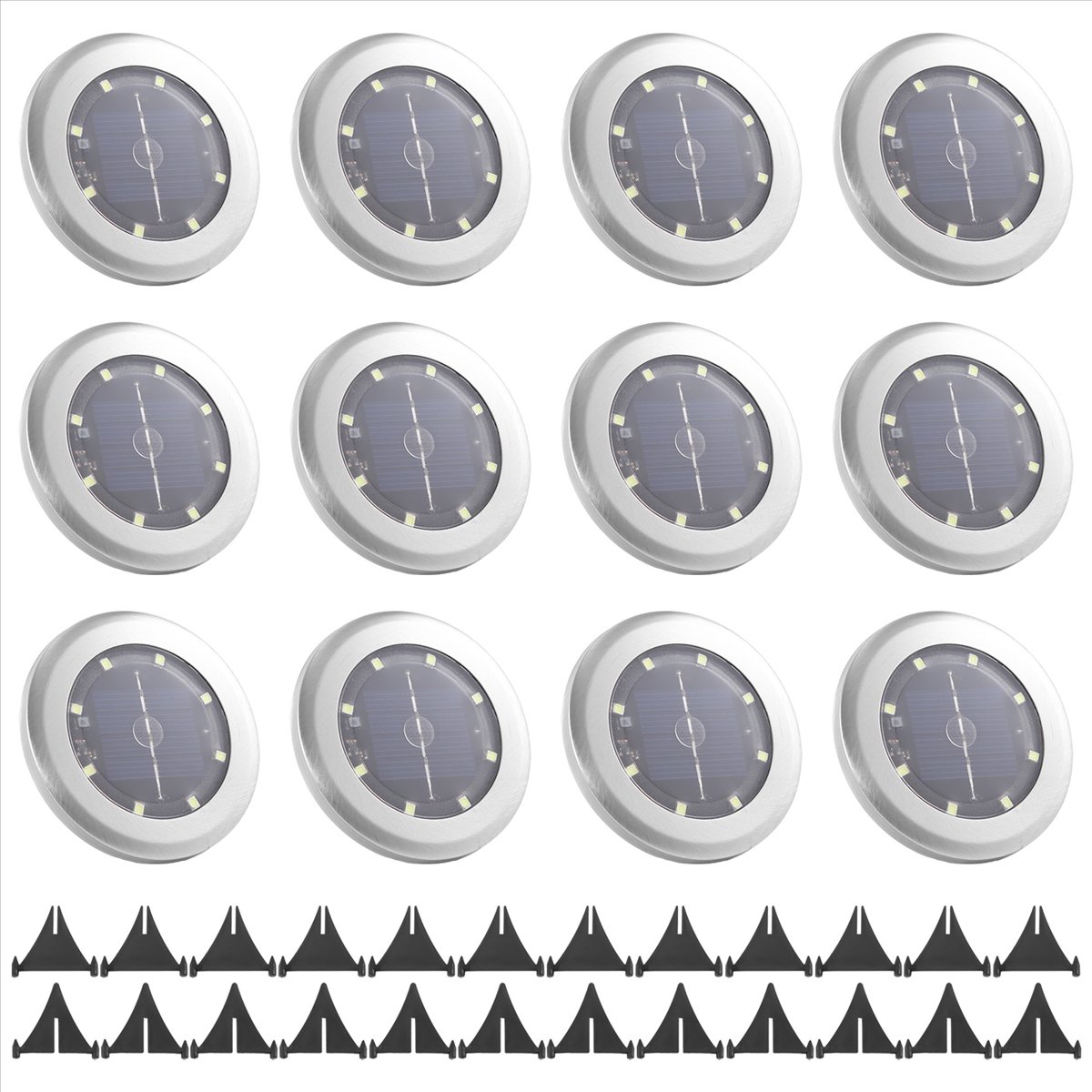 Smart Garden Light Camera - *A14E 12 Pack Solar Lights Outdoor