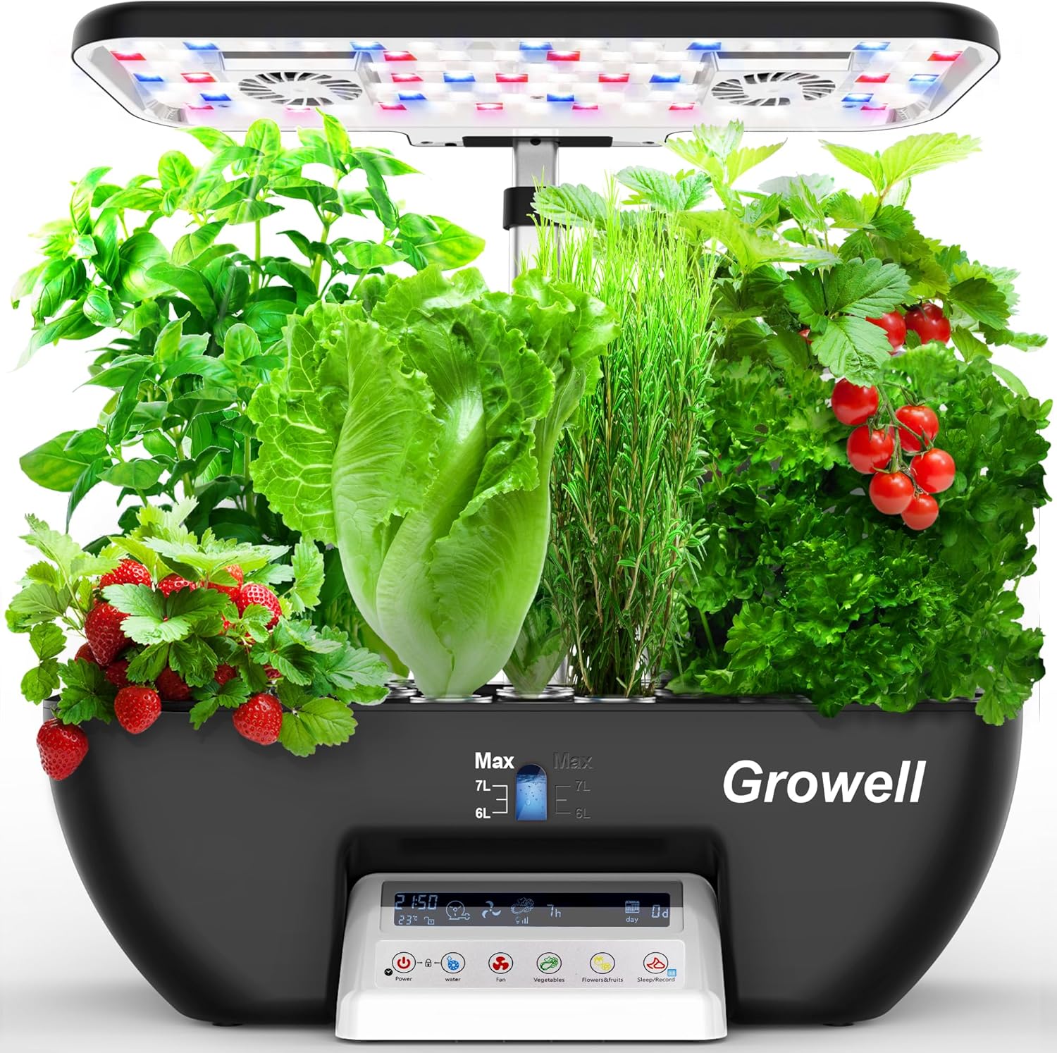 Indoor Herb Garden Kit - Hydroponics Growing System Kit 17 Pods