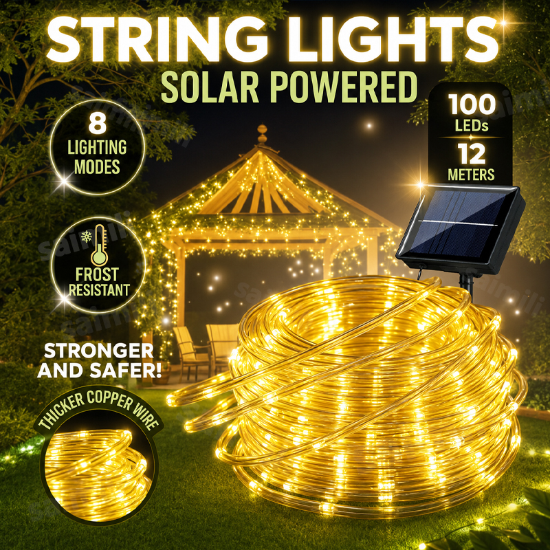 LED String Lights Garden Outdo - Smart Garden Light Camera のレビューと価格