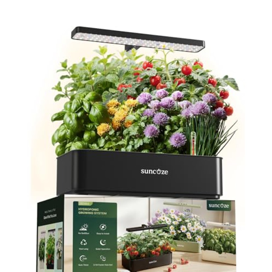 Hydroponics Growing System Kit - Indoor Herb Garden Kit のレビューと価格