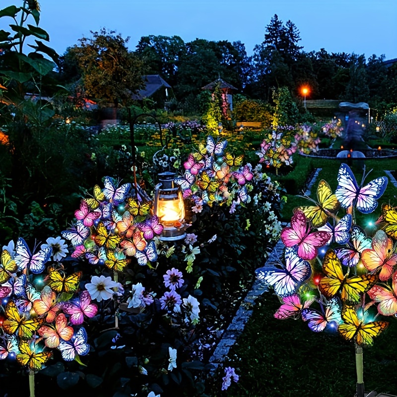 Solar LED Butterfly Garden Lig - Smart Garden Light Camera のレビューと価格