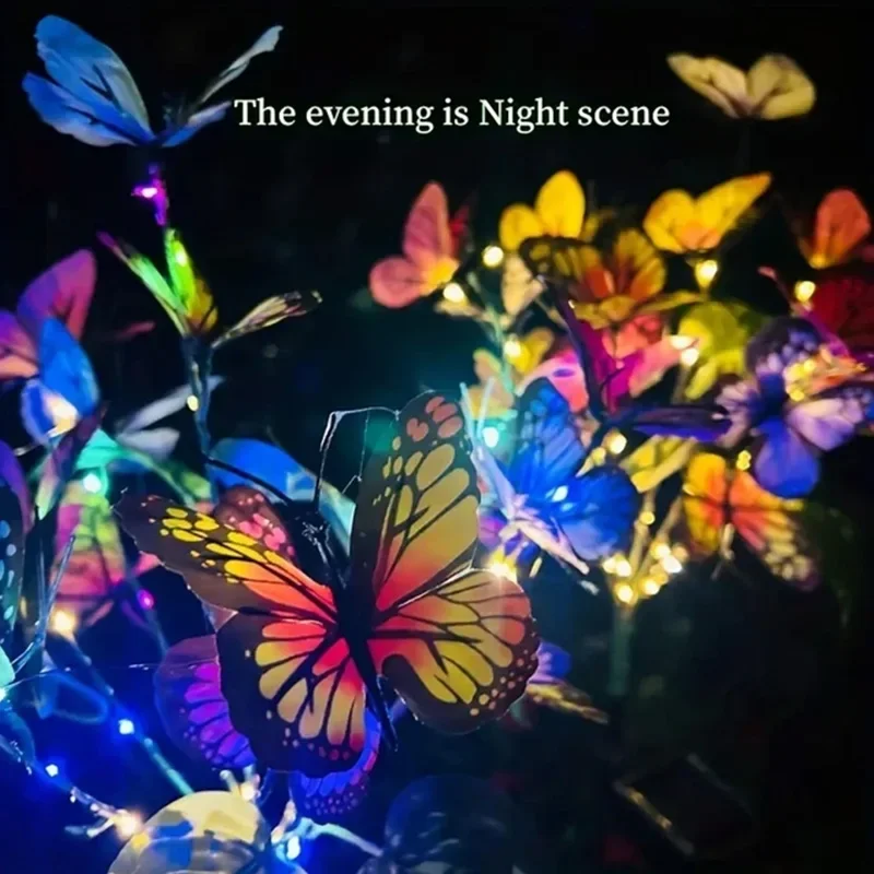 Solar LED Butterfly Garden Lig - Smart Garden Light Camera のレビューと価格