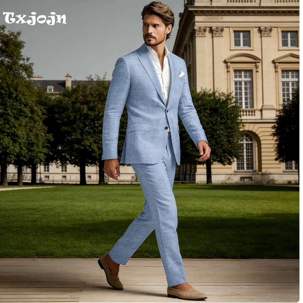 Premium Linen Peak Lapel Suit  - Smart Garden Offices のレビューと価格