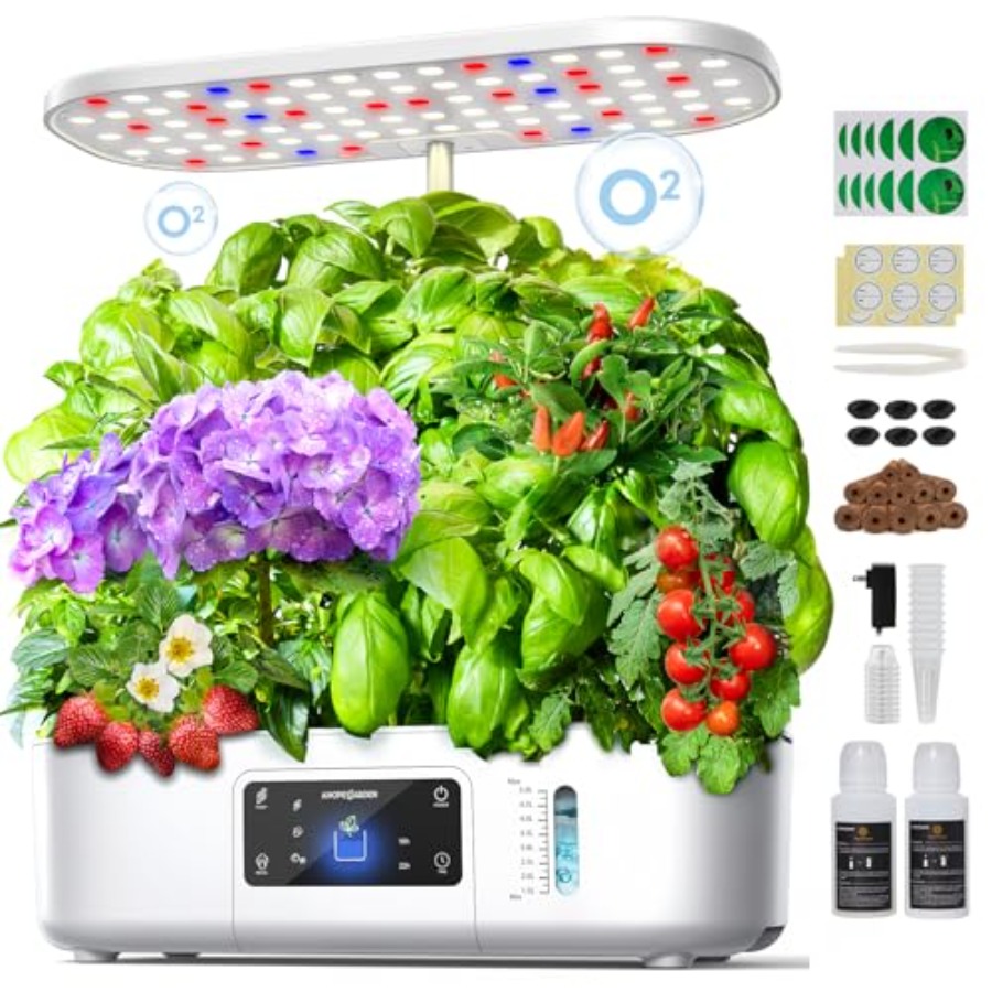 Hydroponics Growing System Kit - Indoor Herb Garden Kit のレビューと価格