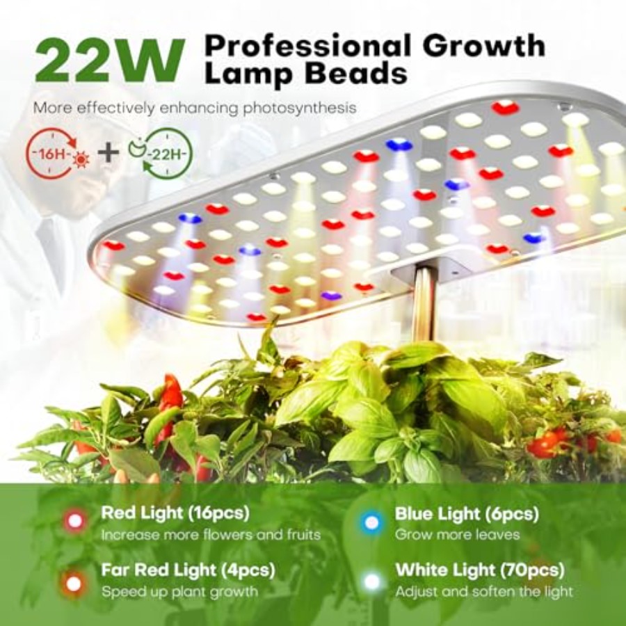 Hydroponics Growing System Kit - Indoor Herb Garden Kit のレビューと価格