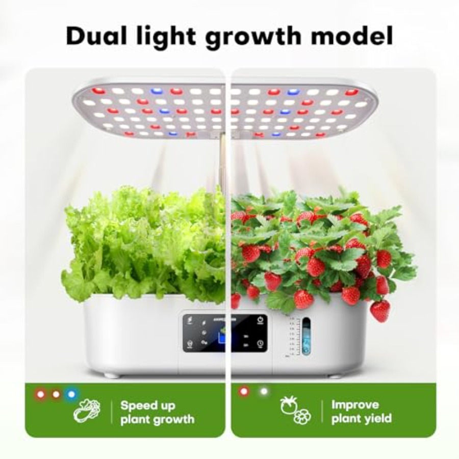 Hydroponics Growing System Kit - Indoor Herb Garden Kit のレビューと価格