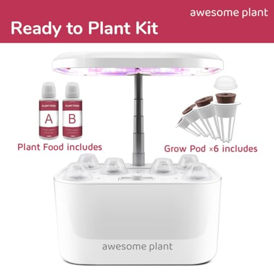 6Pro Hydroponics Growing Syste - Indoor Herb Garden Kit のレビューと価格