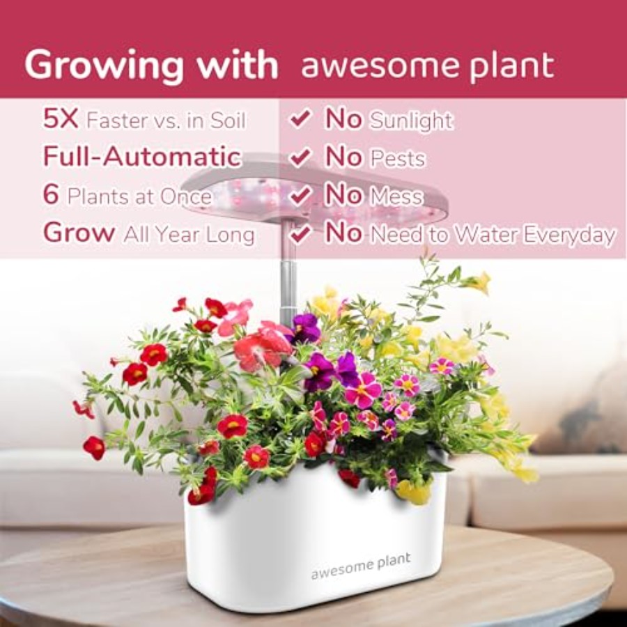 6Pro Hydroponics Growing Syste - Indoor Herb Garden Kit のレビューと価格