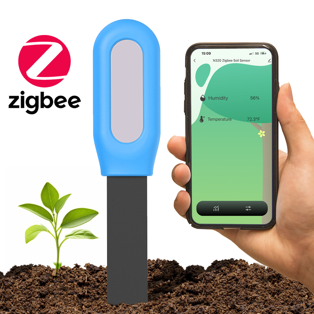 1PCS Tuya Zigbee Soil Sensor H - Smart Garden Is のレビューと価格