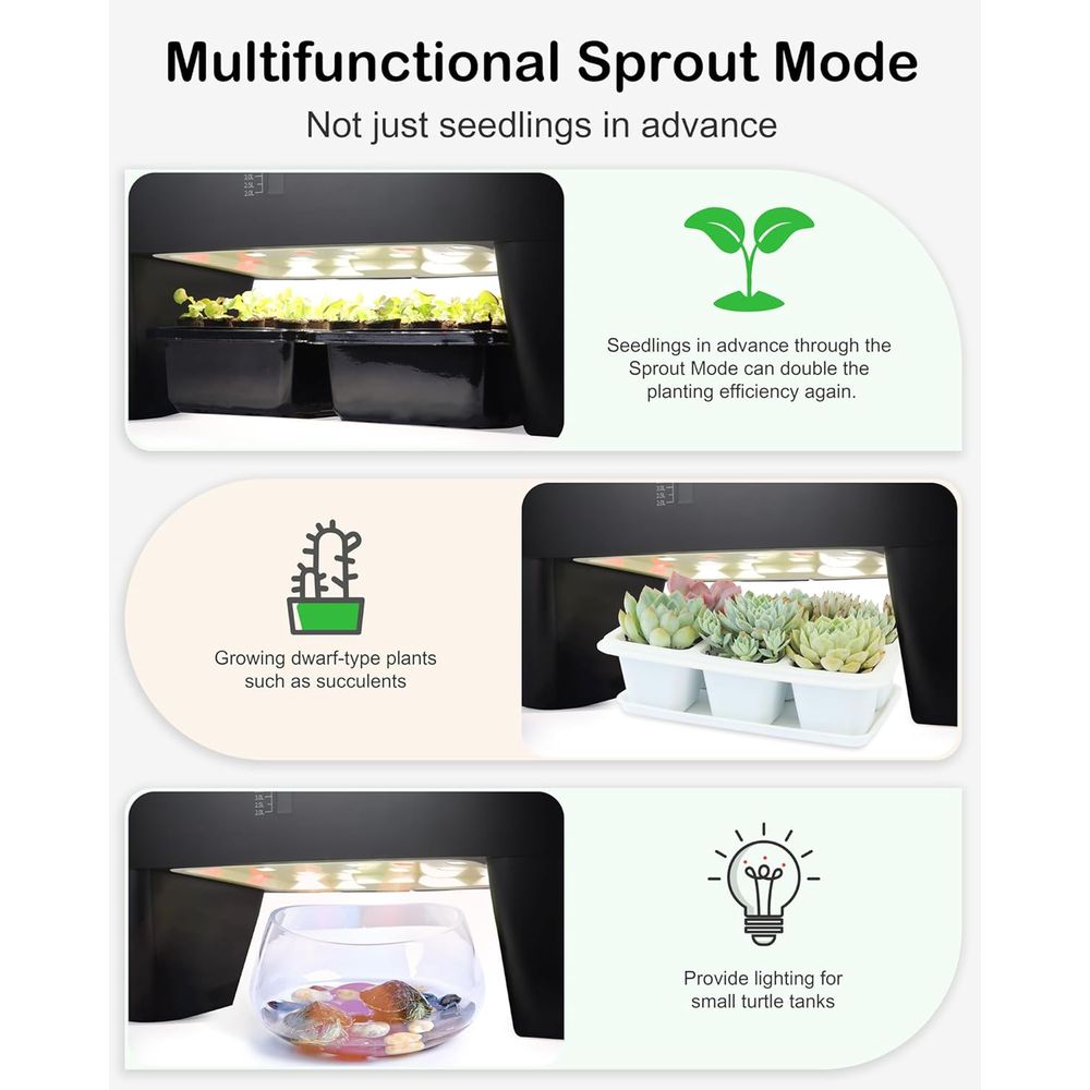 16-Pod Hydroponic Garden Kit w - Indoor Herb Garden Kit のレビューと価格