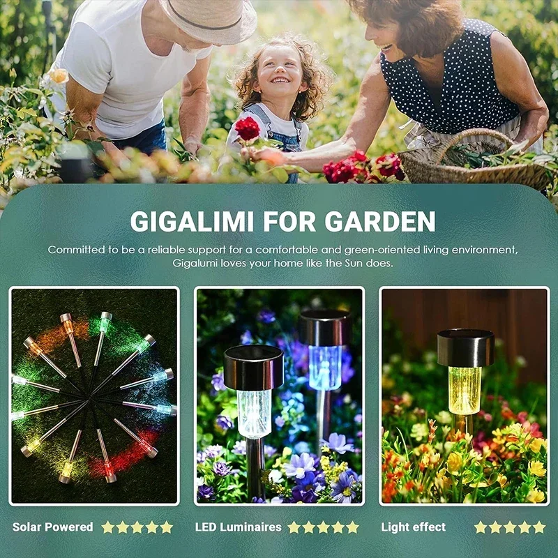 Solar Outdoor Lights Garden La - Smart Garden Light Camera のレビューと価格
