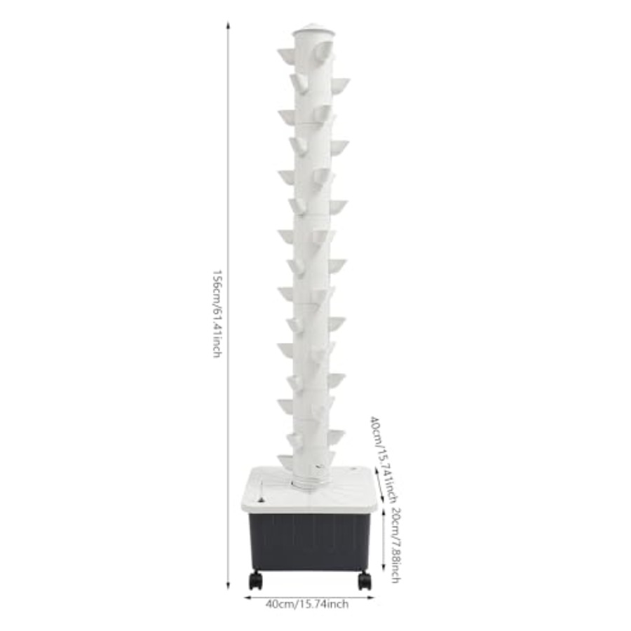 15-Tier Hydroponic Growing Tow - Indoor Herb Garden Kit のレビューと価格