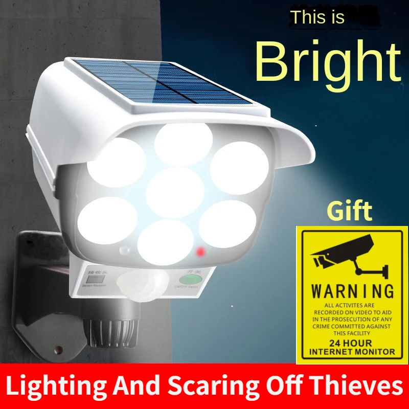 Outdoor Solar Light Motion Sen - Smart Garden Light Camera のレビューと価格