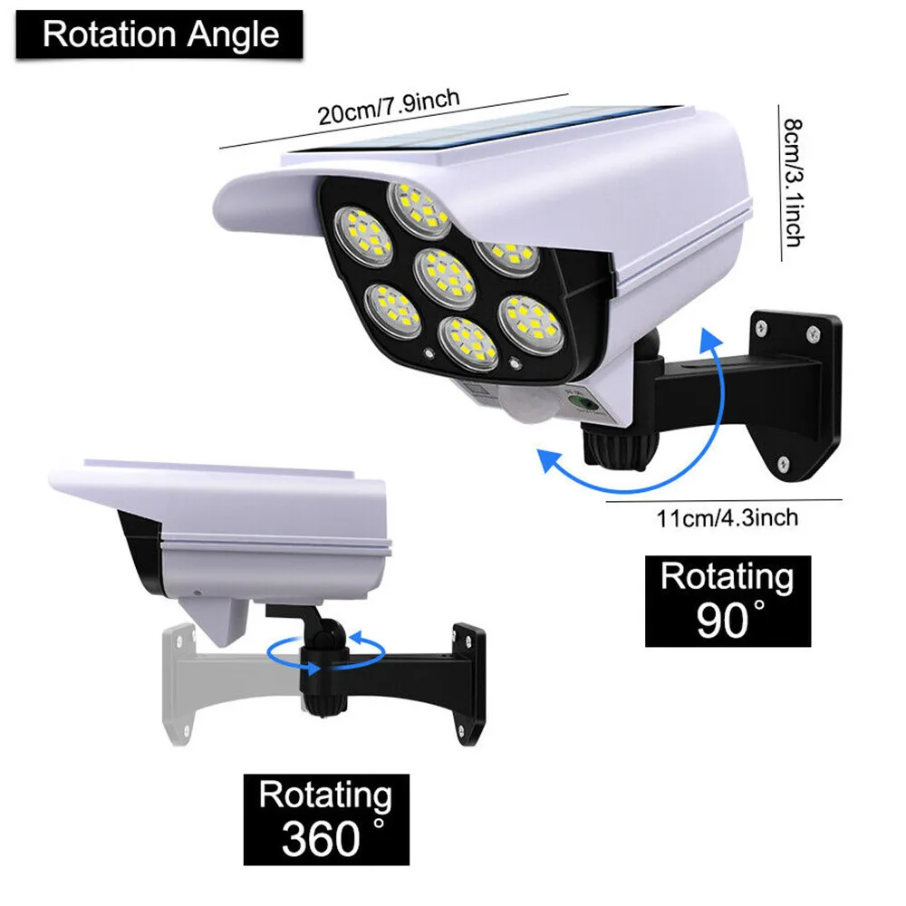 Outdoor Solar Light Motion Sen - Smart Garden Light Camera のレビューと価格