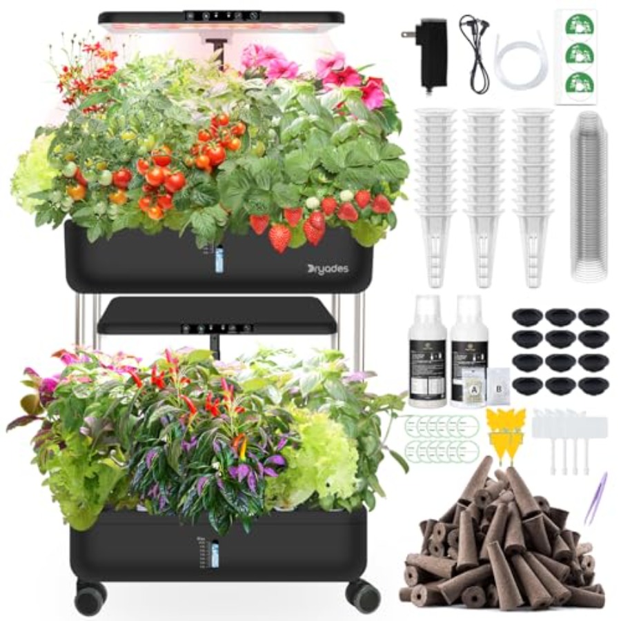 Hydroponics Growing System Ind - Indoor Herb Garden Kit のレビューと価格