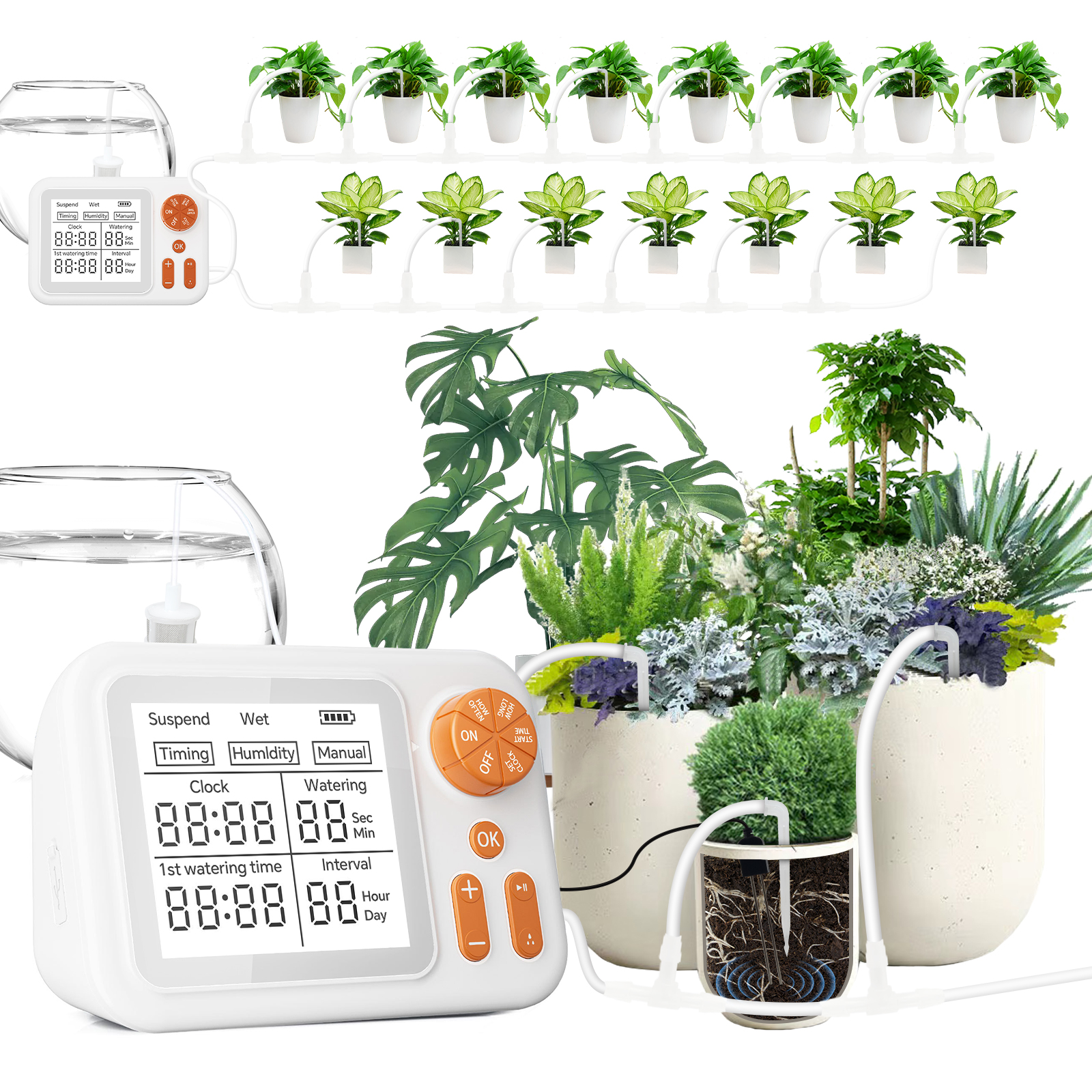 Automatic Drip Irrigation Syst - Smart Garden Click And Grow のレビューと価格