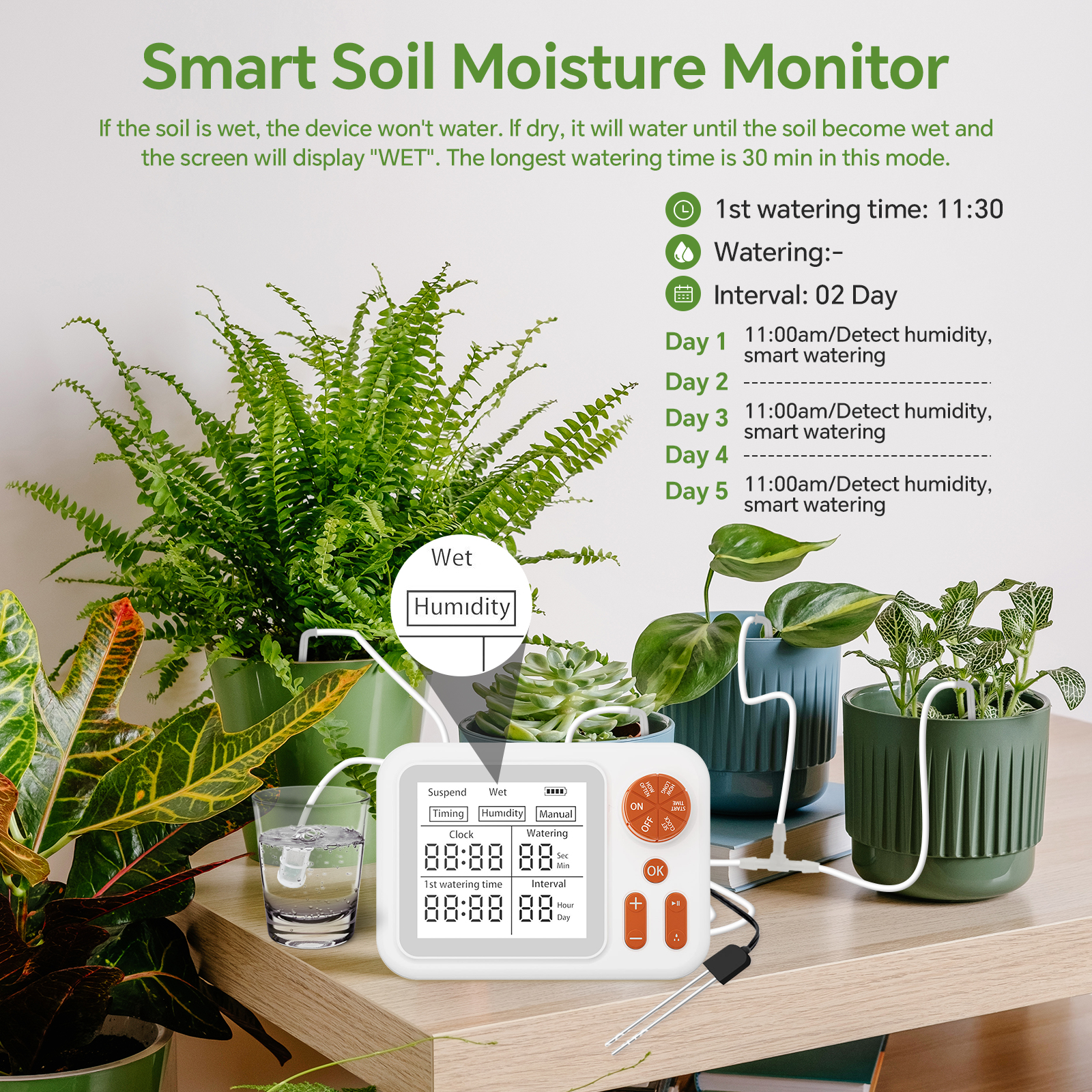 Automatic Drip Irrigation Syst - Smart Garden Click And Grow のレビューと価格