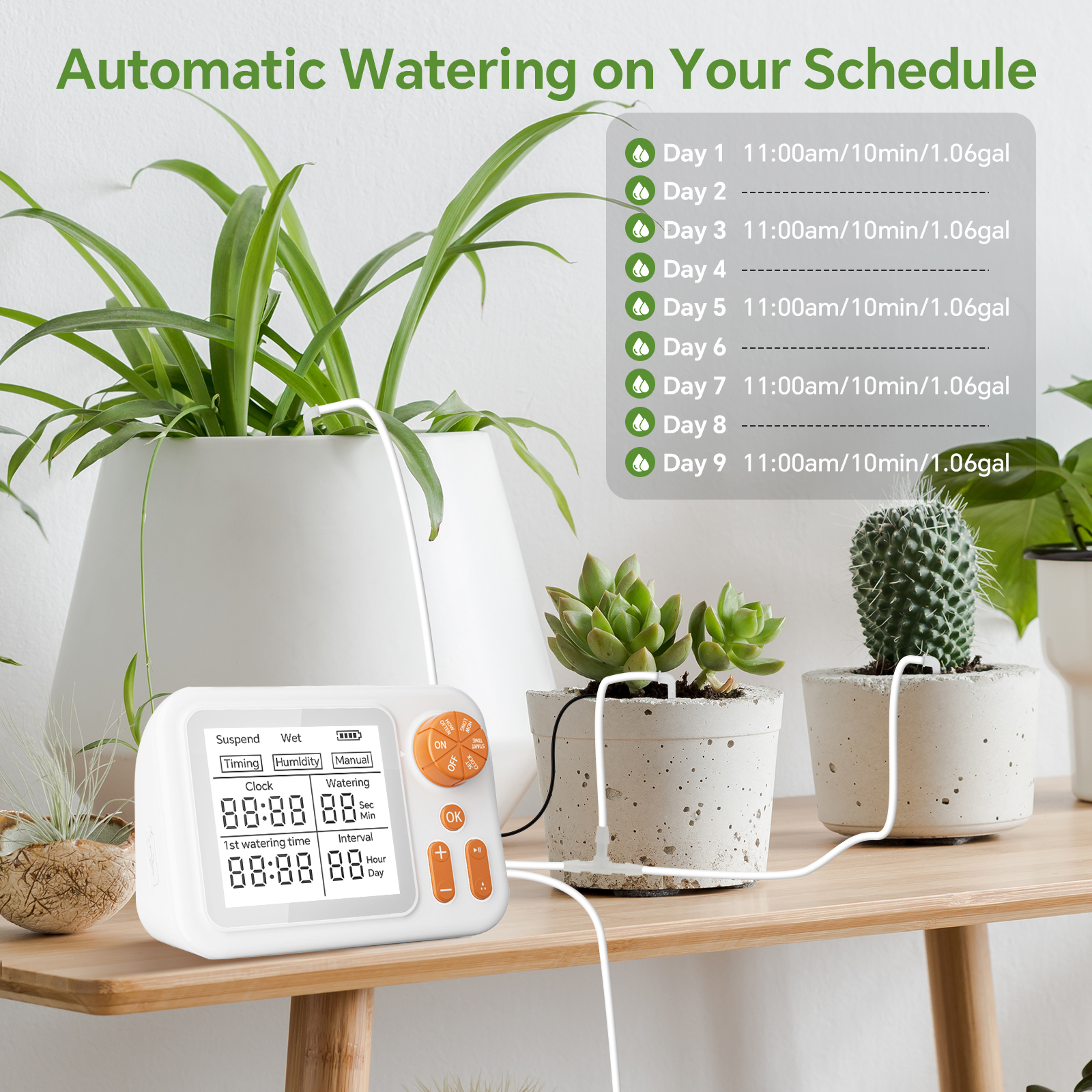 Automatic Drip Irrigation Syst - Smart Garden Click And Grow のレビューと価格