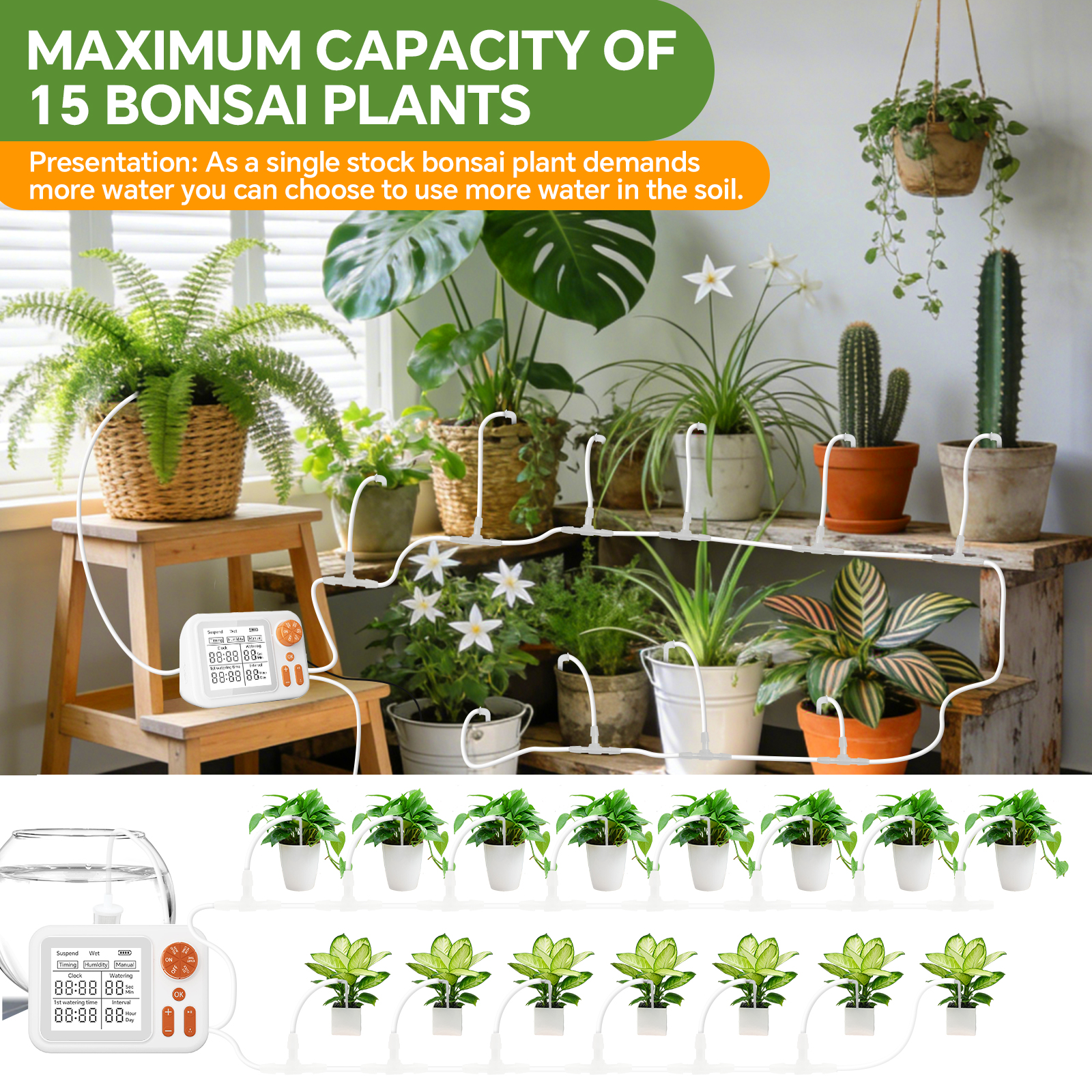 Automatic Drip Irrigation Syst - Smart Garden Click And Grow のレビューと価格