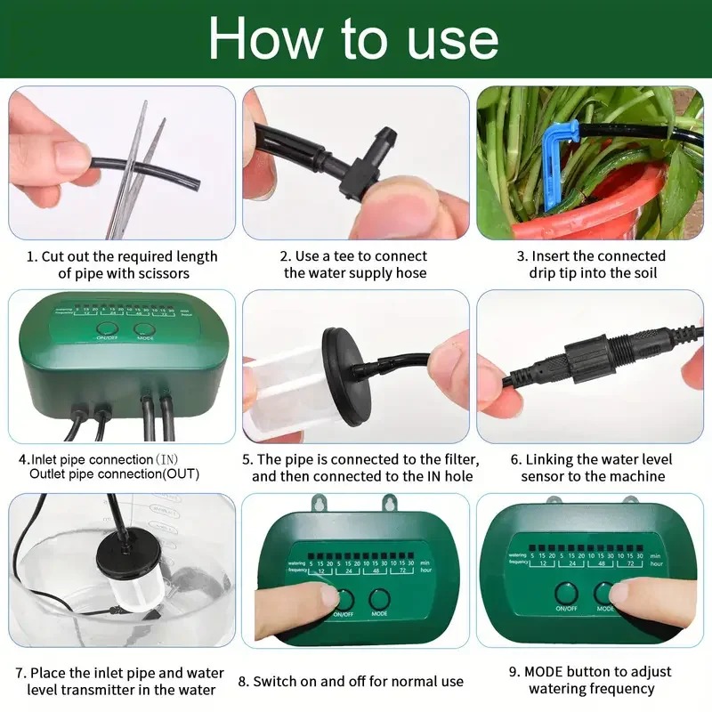 Solar Intelligent Irrigation K - Smart Garden Click And Grow のレビューと価格