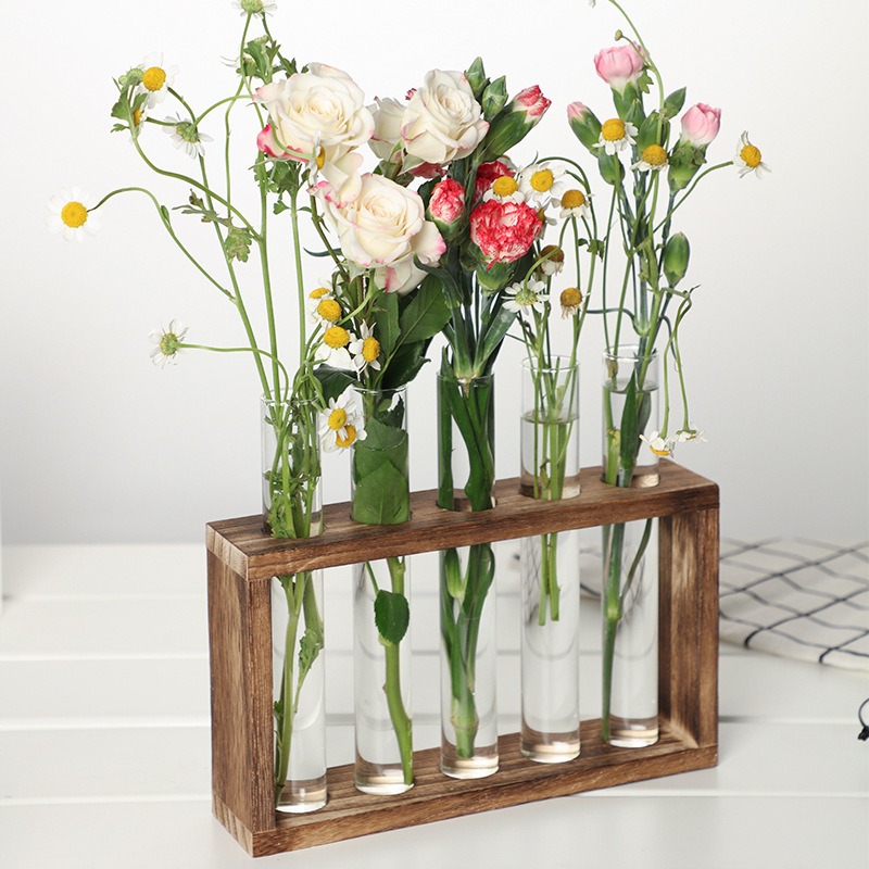 5-Tube Glass Hydroponic Plante - Indoor Herb Garden Kit のレビューと価格
