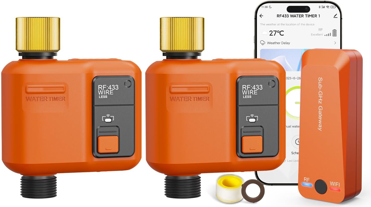 Smart WiFi Water Timer for Gar - Smart Garden Is のレビューと価格