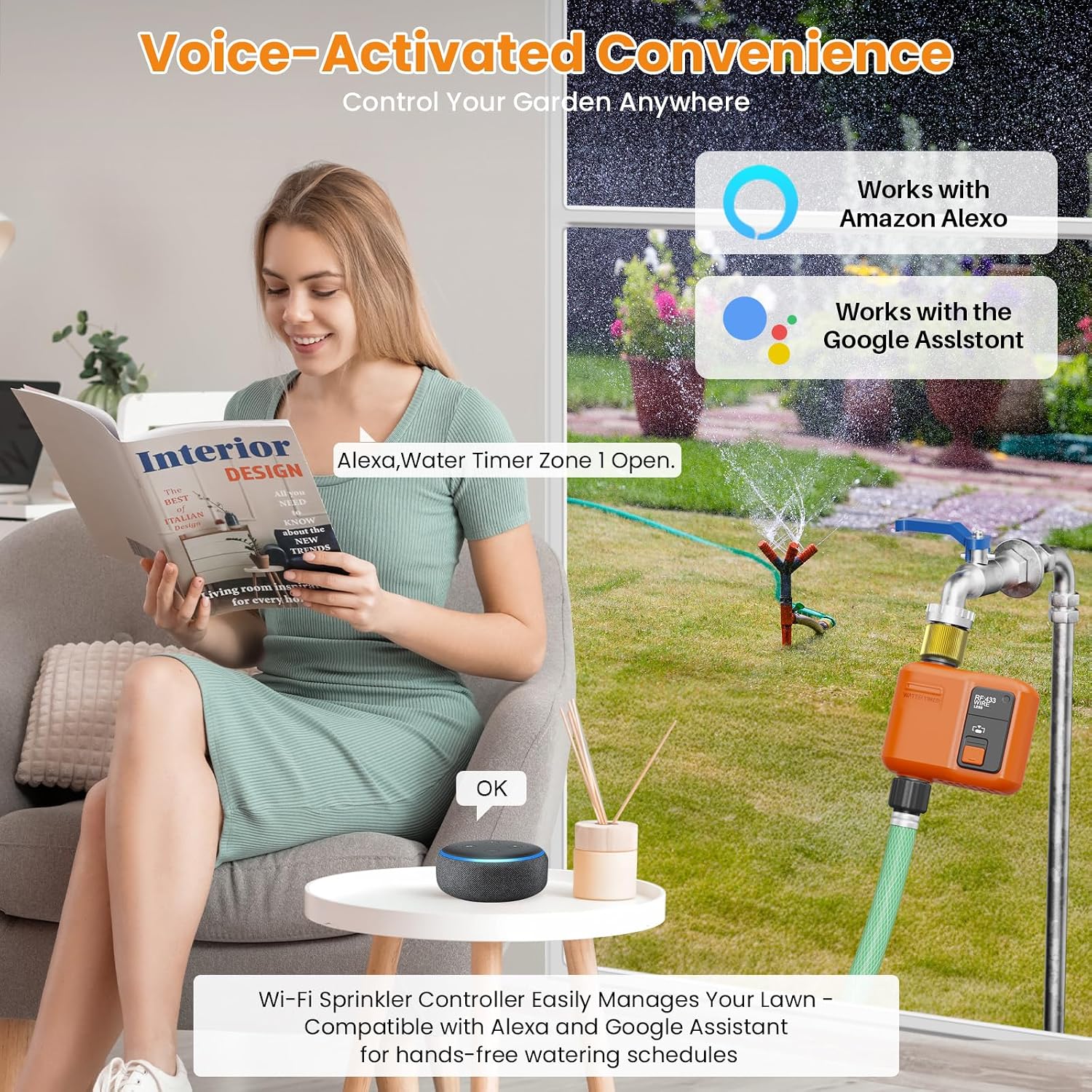 Smart WiFi Water Timer for Gar - Smart Garden Is のレビューと価格