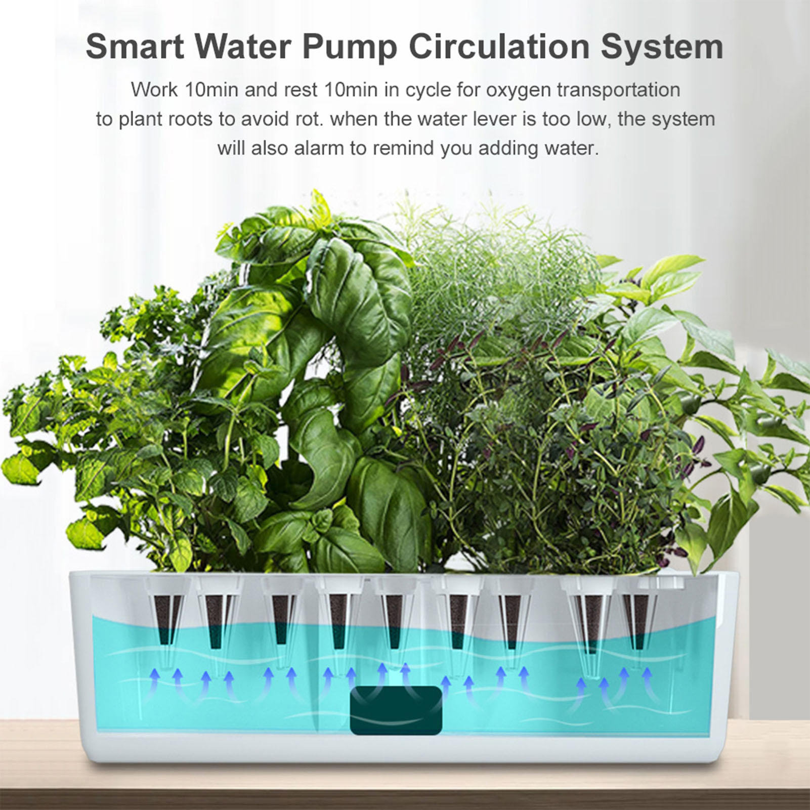 Smart Hydroponics Growing Syst - Indoor Herb Garden Kit のレビューと価格