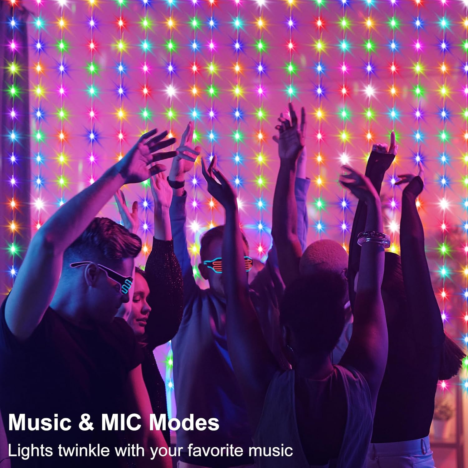 Smart Curtain Lights RGB 5050  - Smart Garden Is のレビューと価格