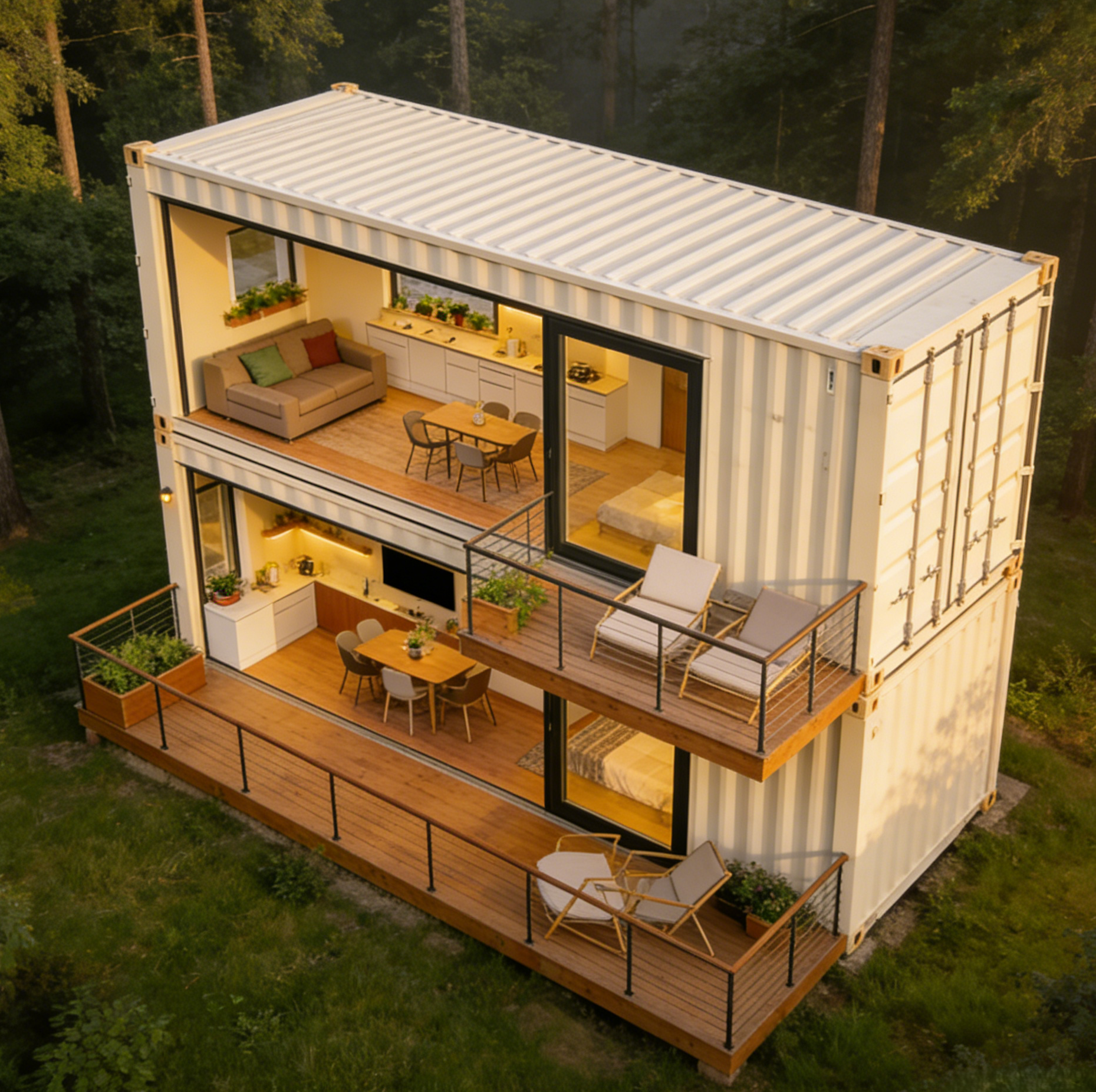 Smart Container House with 2 B - Smart Garden Offices のレビューと価格