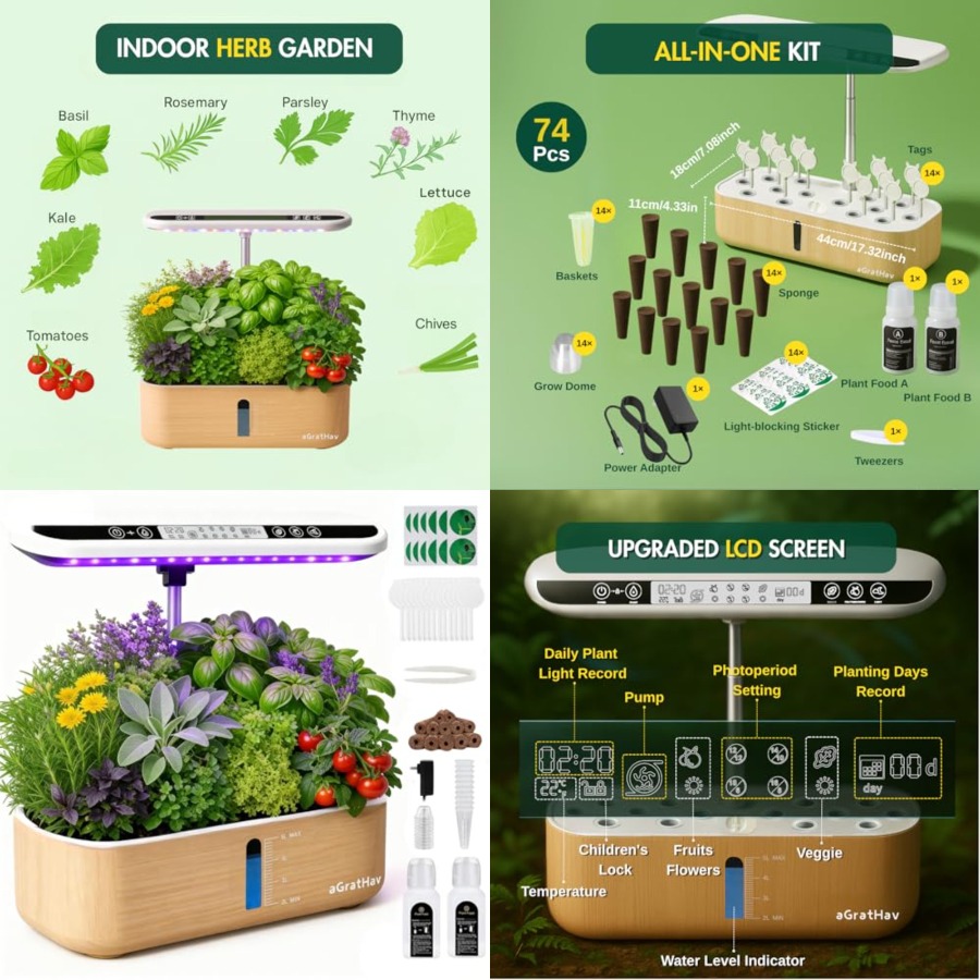 Hydroponics Growing System Kit - Smart Garden Is のレビューと価格