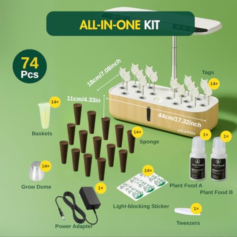 Hydroponics Growing System Kit - Smart Garden Is のレビューと価格