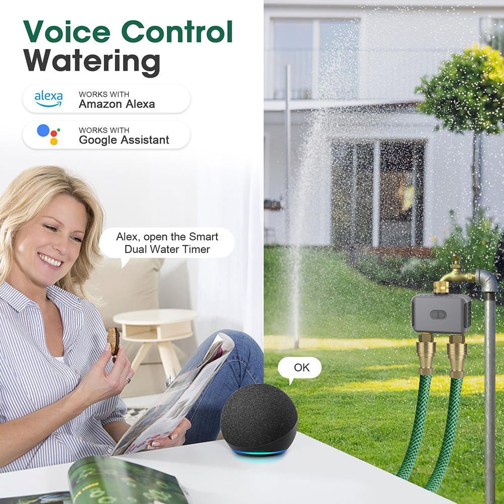 Tuya 2 Zone Watering Timer Gar - Smart Garden Is のレビューと価格